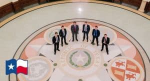 THSC Watchmen Standing Guard at the Capitol in Austin
